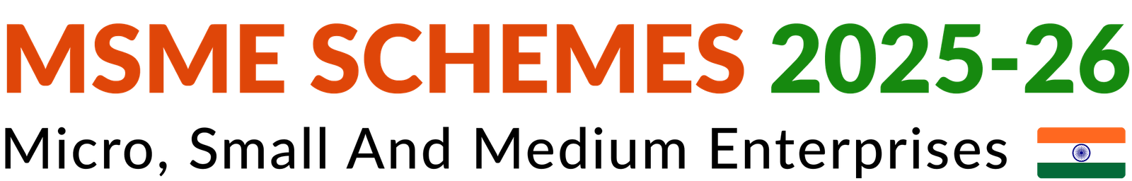 Msme Schemes 2025-26